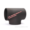 ASME B16.9 Mild steel pipe fittings reducing tee